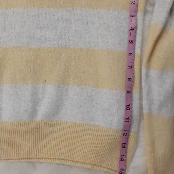 GAP Wool Stripped Wool Mix Sweater S - Picture 7 of 9